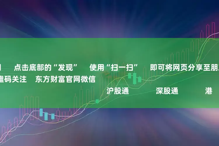 配资行情网 点击底部的“发现” 使用“扫一扫” 即可将网页分享至朋友圈 扫描二维码关注 东方财富官网微信 沪股通 深股通 港